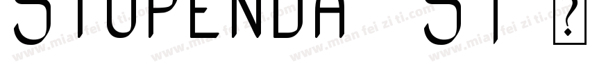 Stupenda ST字体转换